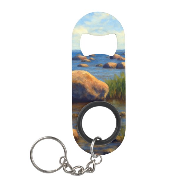 Stones of Vormsi Keychain Bottle Opener (Front)