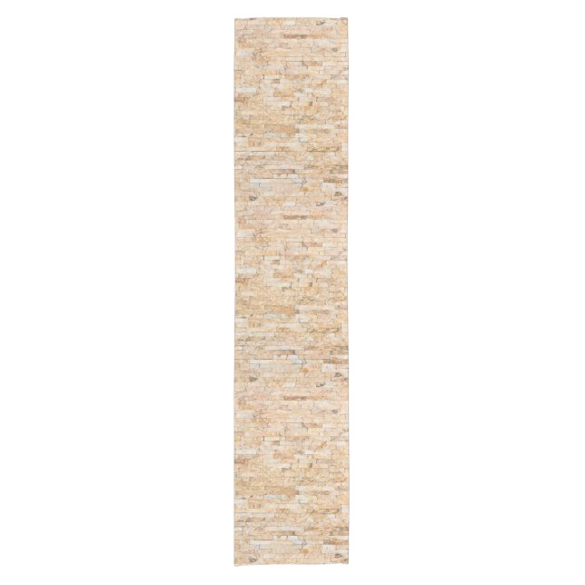 Stones pattern short table runner (Front)