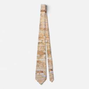 Stones pattern tie