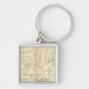 Stone's River before Murfreesborough Keychain