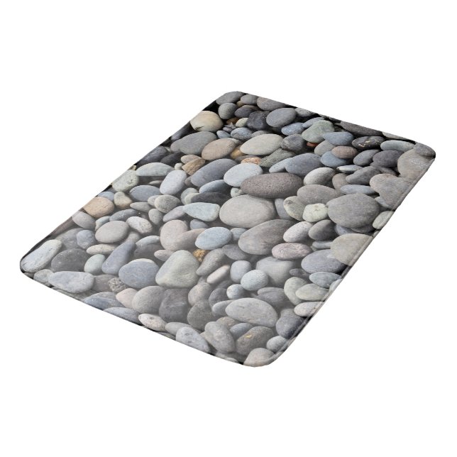 Stones, Rocks, Pebbles, Bath, Home Rug or Mat (Angled)