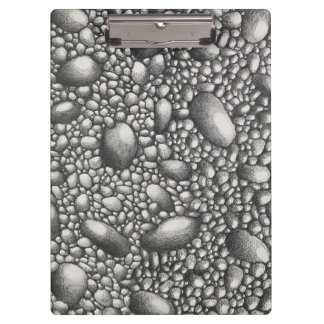 Stones Rocks Pencil Drawing Original Art  Clipboard