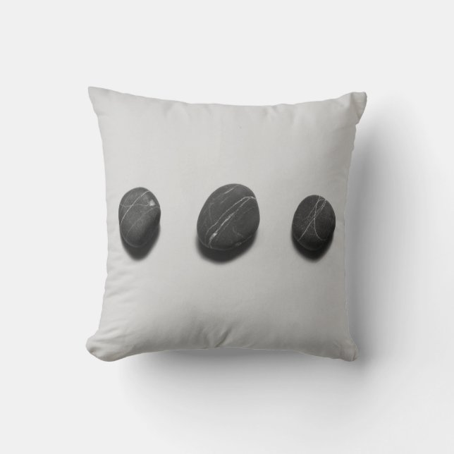 stones throw pillow (Front)