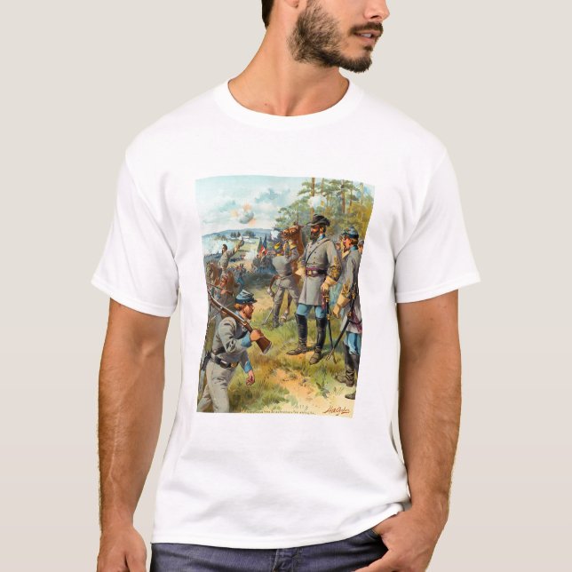 Stonewall Jackson at Bull Run, August 17, 1861 T-Shirt (Front)