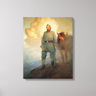 Stonewall Jackson by N. C. Wyeth Canvas Print