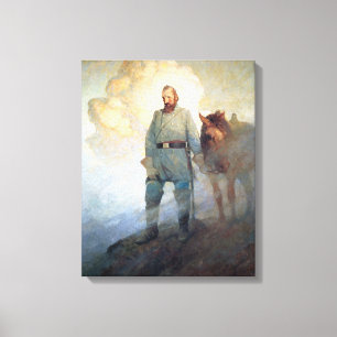 Stonewall Jackson by NC Wyeth Canvas Print