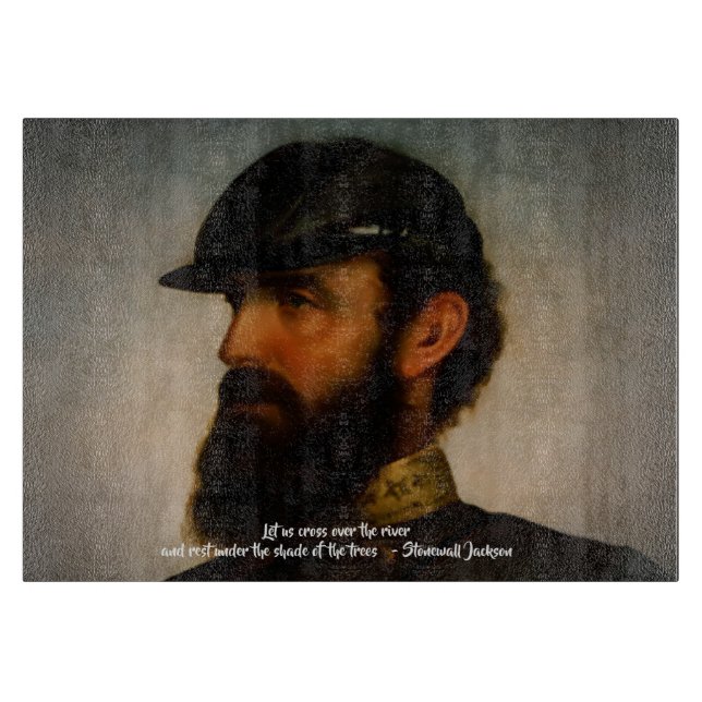 Stonewall Jackson Cutting Board (Front)