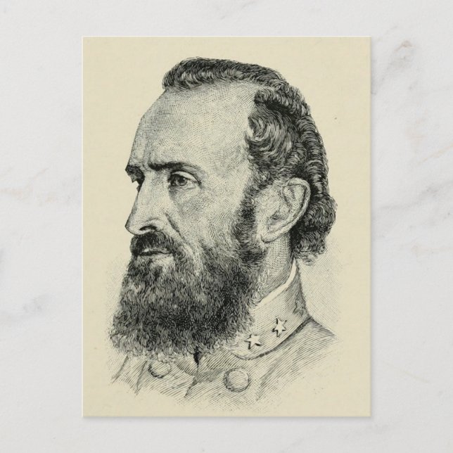 Stonewall Jackson Postcard (Front)