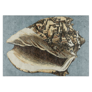 Stonewashed Conch Shell Cutting Board