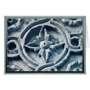 Stonework on building in Toledo, Spain