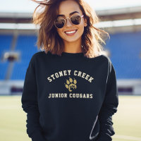Stoney Creek Junior Cougars Paw Navy Cozy