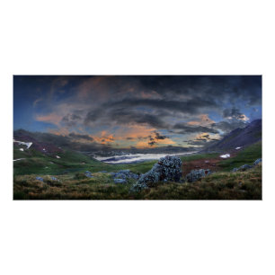 Stoney Pass Sunset - Colorado Trail Poster