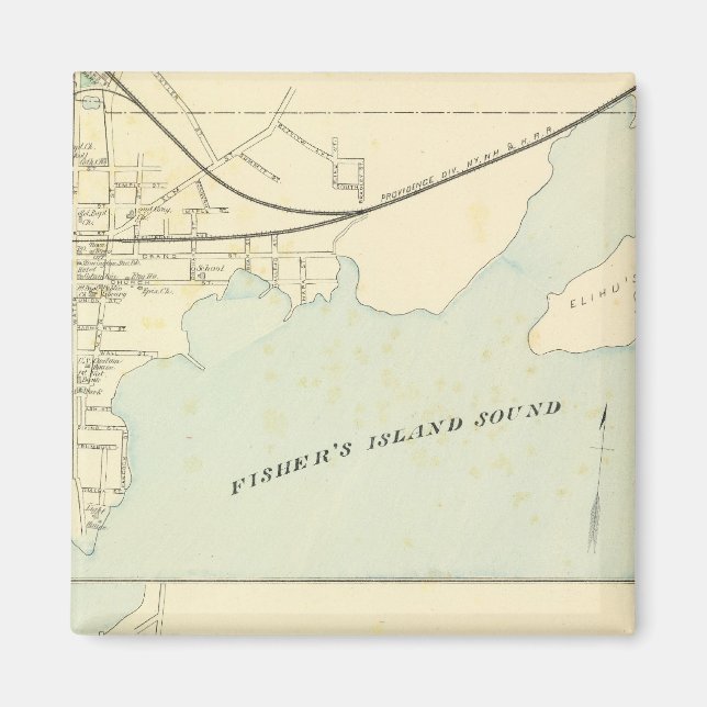 Stonington, Groton Magnet (Front)