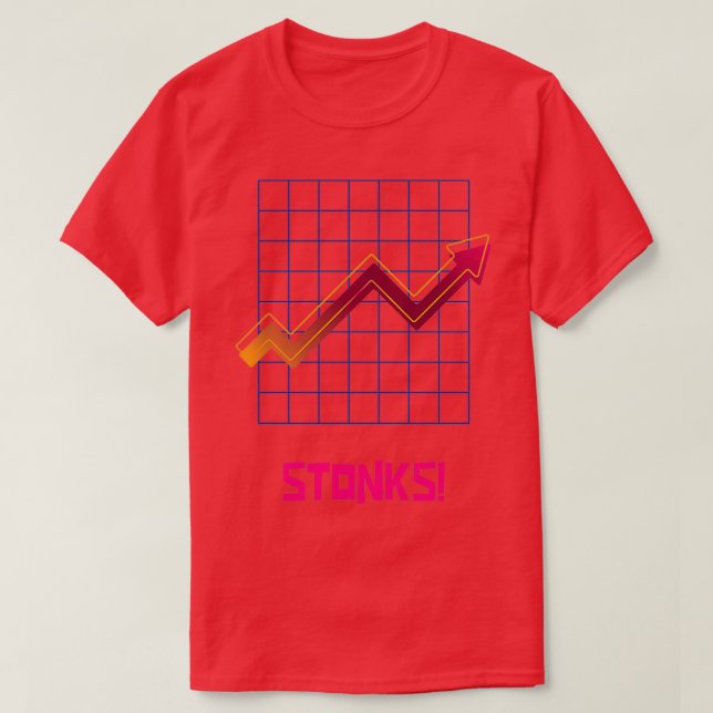 Stonks 4 T-Shirt (Design Front)