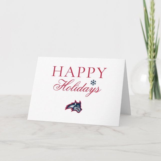 Stony Brook University | Seawolves Holiday Card (Front)