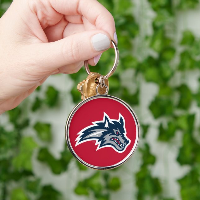 Stony Brook University | Seawolves Keychain (Hand)