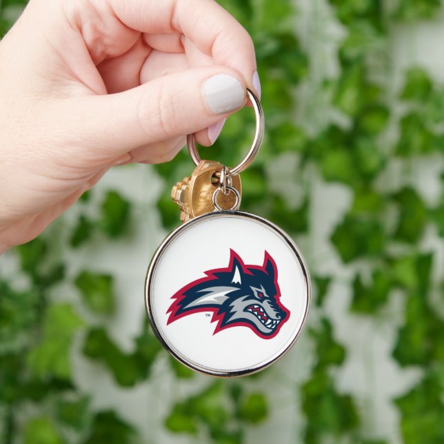 Stony Brook University | Seawolves Keychain (Hand)