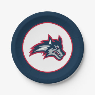 Stony Brook University | Seawolves Paper Plate