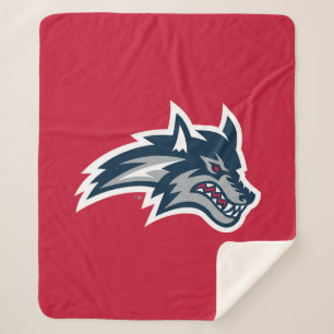 Stony Brook University   Seawolves Sherpa Blanket