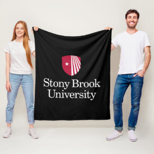 Stony Brook University   Wordmark Fleece Blanket