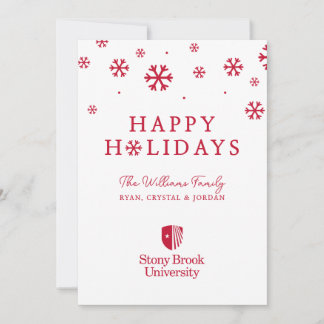 Stony Brook University | Wordmark Holiday Card