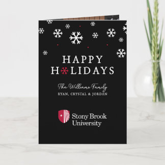 Stony Brook University | Wordmark Holiday Card