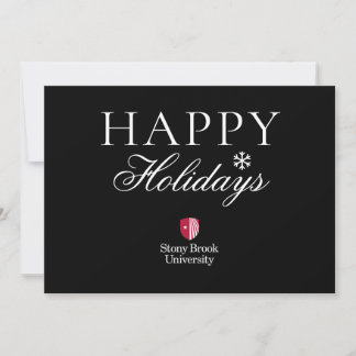 Stony Brook University | Wordmark Holiday Card