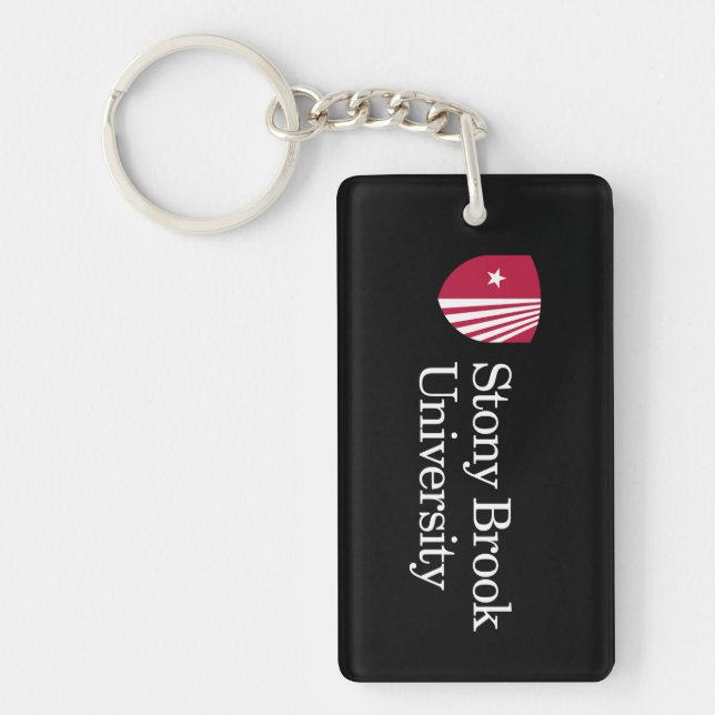 Stony Brook University | Wordmark Keychain (Front)
