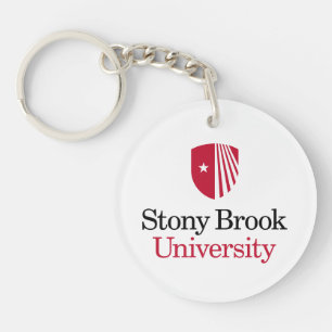 Stony Brook University Wordmark Keychain