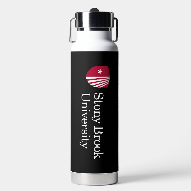 Stony Brook University | Wordmark Water Bottle (Front)