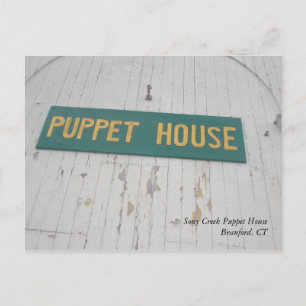Stony Creek Puppet House Postcard