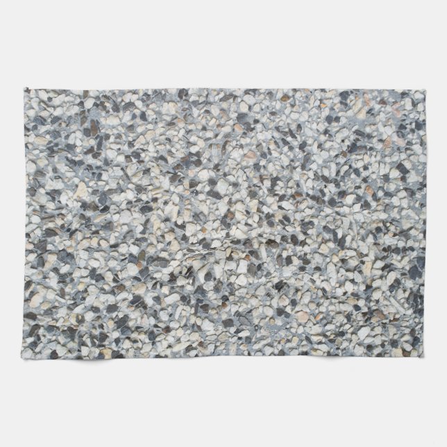 Stony pattern kitchen towel (Horizontal)