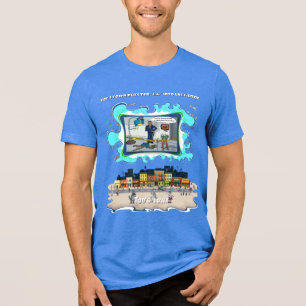 Stool Softener   Literal Wordplay Humor Tri-Blend Shirt