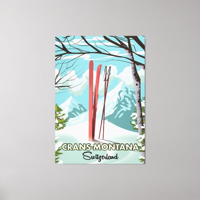 Stoos Switzerland Canvas Print (Front)