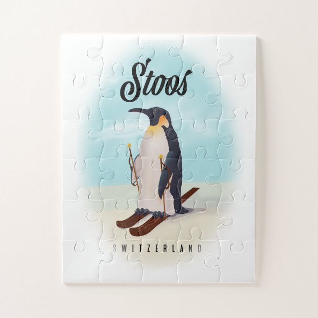 Stoos Switzerland Jigsaw Puzzle (Vertical)