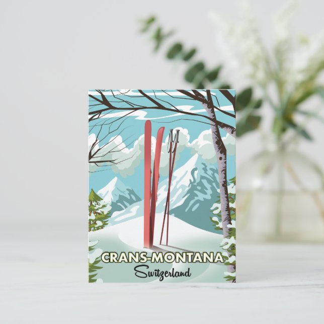 Stoos Switzerland Postcard (Standing Front)