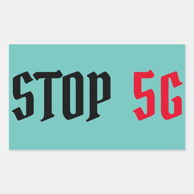 Stop 5G Sticker (Front)
