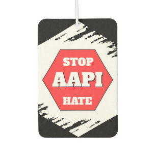 Stop AAPI Hate Air Freshener