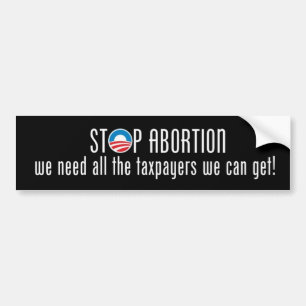 Stop Abortion Bumper Sticker