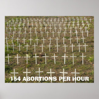 Stop abortion poster