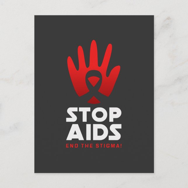Stop Aids Postcard (Front)