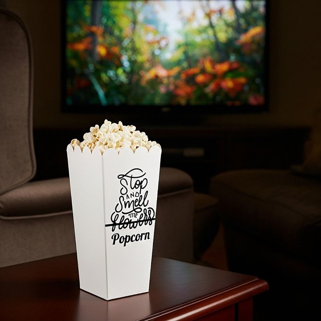 Stop and smell the popcorn favor box (Creator Uploaded)