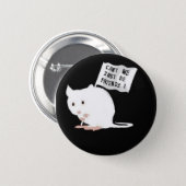 Stop Animal Testing 2 Inch Round Button (Front & Back)