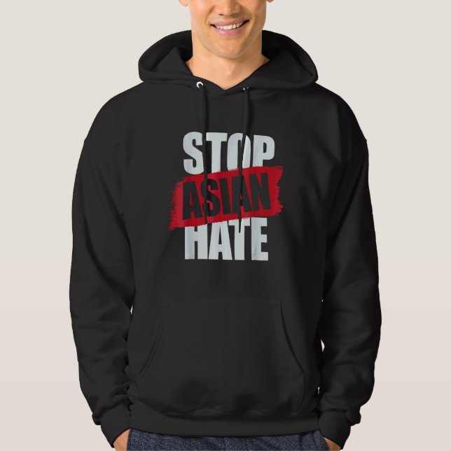 Stop Asian Hate Aapi Support Anti Asian Racism Hoodie (Front)