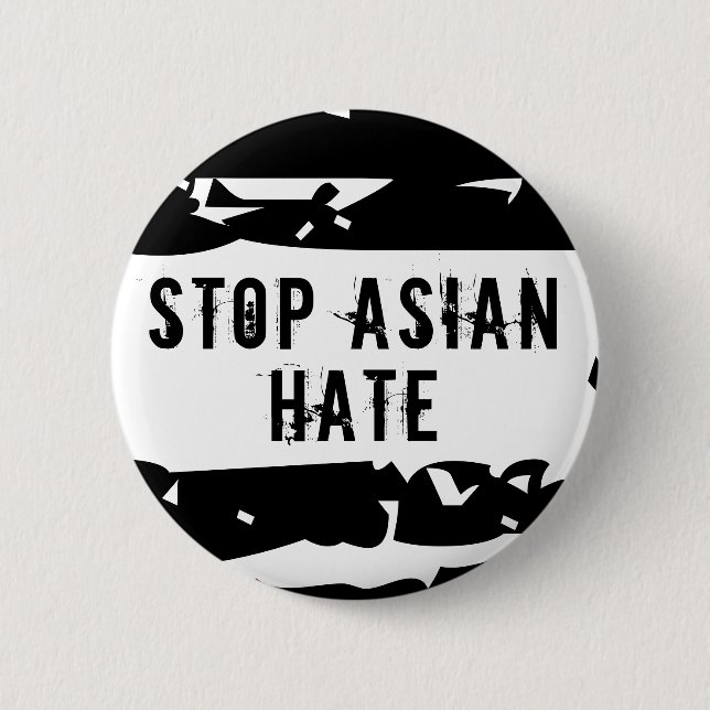 Stop Asian Hate Button (Front)