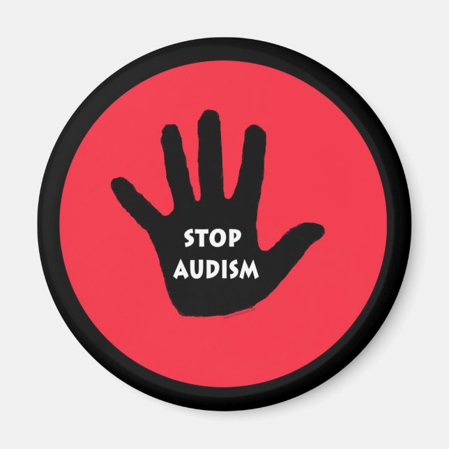 Stop Audism Magnet (Front)
