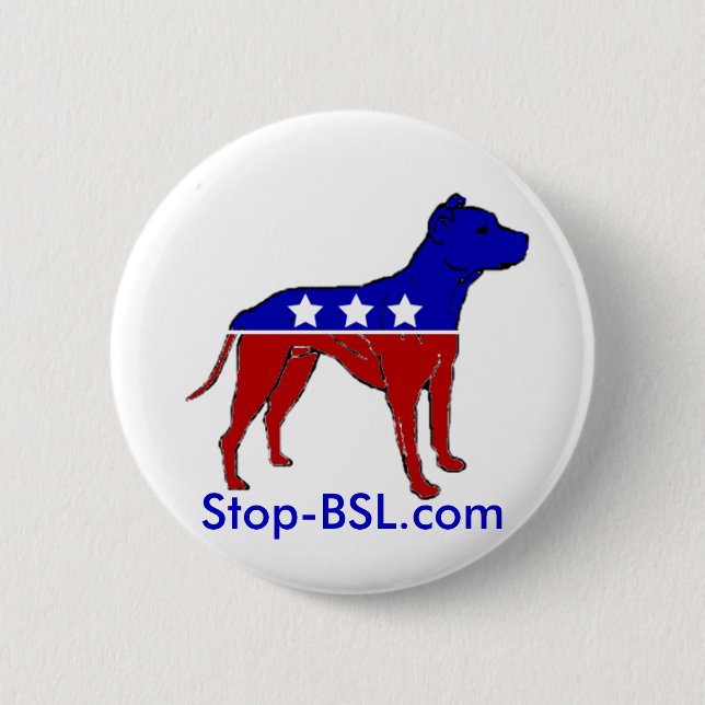 Stop-BSL.com Button (Front)