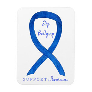 Stop Bullying Awareness Ribbon Customized Magnets