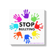 Stop Bullying Canvas Art