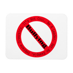 Stop Bullying-Logo by Shirley Taylor Magnet